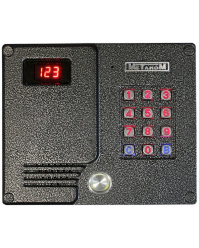 Блок вызова домофона Метаком MK2007-TM-EV в Северске Блоки вызова многоабонентные Pintop.ru