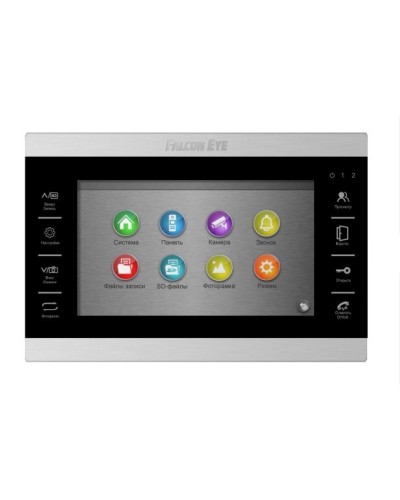 Видеодомофон Falcon Eye Atlas Plus HD (Black) в Северске Абонентские видеоустройства Pintop.ru