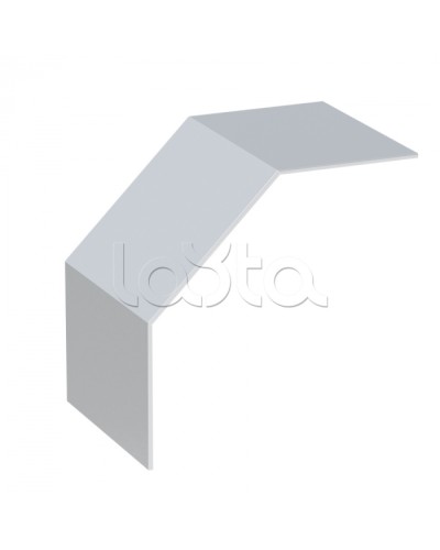 Крышка на угол 90 градусов верт. внеш. лестн. усиленная 100x300 мм (2 мм) HDZ EKF (kvoltp90100300-2-HDZ) в Северске Аксессуары для лотков Pintop.ru