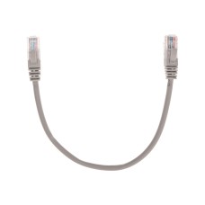 Патч-корд U/UTP, CAT 5e, RJ45-RJ45, 26AWG, LSZH, серый, 0,3м REXANT 02-0100-03