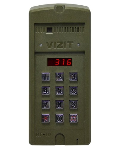 Блок вызова для совместной работы с БУД-302 Vizit БВД-316RCP в Северске Блоки вызова многоабонентные Pintop.ru