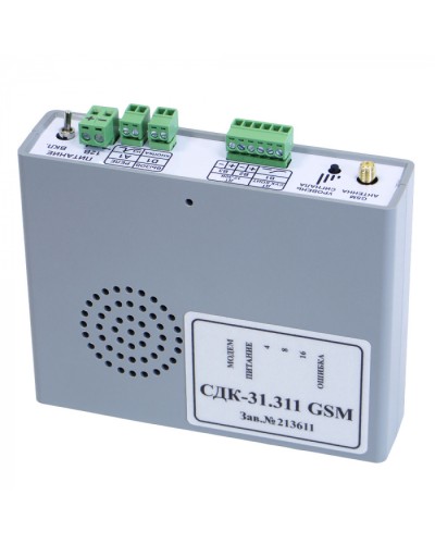 Блок контроля GSM Кристалл СДК-31.311GSM в Северске Приемно-контрольные приборы Pintop.ru