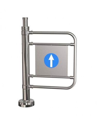 Калитка электромеханическая Ростов-Дон Ростов-Дон К32М-230 ХРОМ (без дуги) (0910-01) в Северске Калитки Pintop.ru