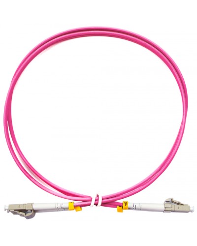 Шнур оптический duplex LC-LC 50/125 mm OM4 1м LSZH Cabeus FOP-50-OM4-LC-LC-1m в Северске Патч-корды оптические Pintop.ru