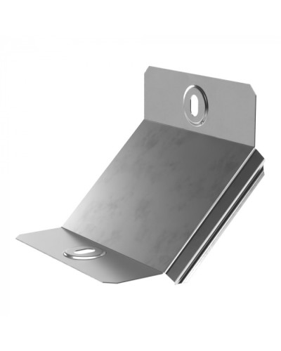 Крышка угла вертикального внутреннего 45 градусов Стандарт INOX (AISI 304) 100 Промрукав (PR16.3164) в Северске Аксессуары для лотков Pintop.ru