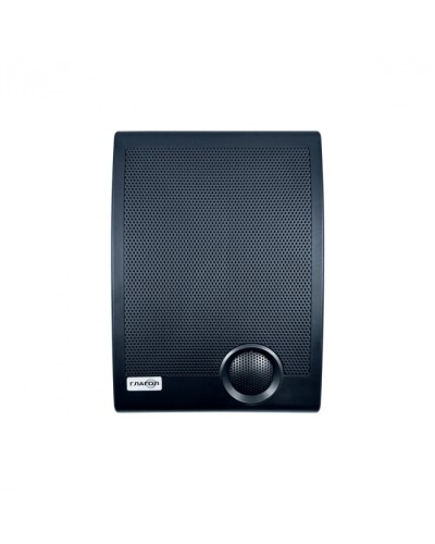 Оповещатель речевой настенный Тромбон Глагол Н2-10 (чёрный) в Северске Система оповещения и трансляции Pintop.ru