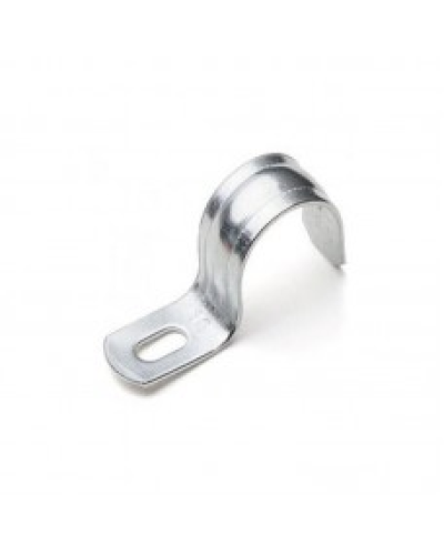 Скоба оцинк. с одним отверстием, для трубы D25мм (5шт) Экопласт 43725-5 в Северске Держатели, клипсы, скобы Pintop.ru