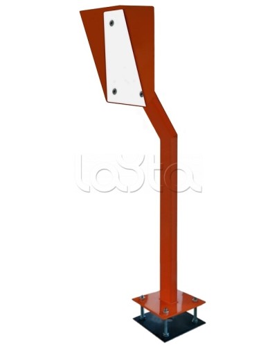 Стойка для считывателя Аякс 300х400 мм, черная, Базовая, наклонная в Северске Дополнительное оборудование для СКУД Pintop.ru