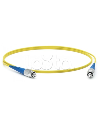 Патч-корд волоконно-оптический Hyperline FC-S2-9-FC/UR-FC/UR-H-2M-LSZH-YL в Северске Патч-корды оптические Pintop.ru