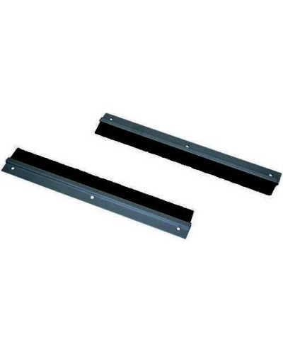 Ввод щеточный 19, 1U для настенных, напольных шкафов (черный) TLK-BRSH-1U-BK в Северске Аксессуары для стоек и шкафов Pintop.ru