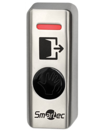 Кнопка ИК-бесконтактная металлическая накладная Smartec ST-EX341LW в Северске Кнопки выхода Pintop.ru