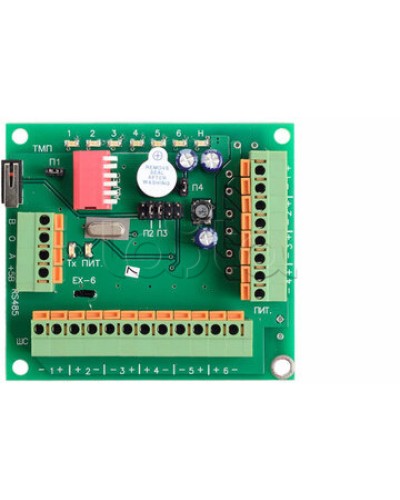 Модуль расширителя шлейфов Полисервис EX-6-1 в Северске Модули сопряжения Pintop.ru