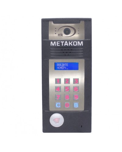 Многоабонентый антивандальный блок вызова со встроенной видеокамерой Метаком MК2018-TMRFGV в Северске Блоки вызова многоабонентные Pintop.ru