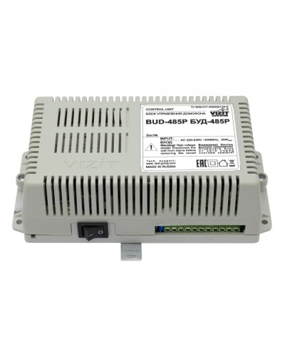 Блок управления домофона Vizit БУД-485Р в Северске Блоки управления многоабонентные Pintop.ru