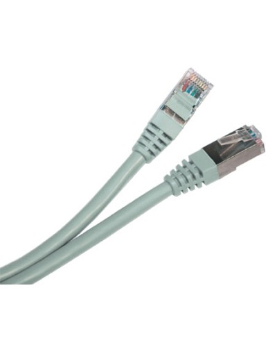 Патч-корд экранированный реверсивный Hyperline PC-LPM-STP-RJ45-REV-RJ45-C5e-15M-LSZH-GY в Северске Патчкорды (медные) Pintop.ru