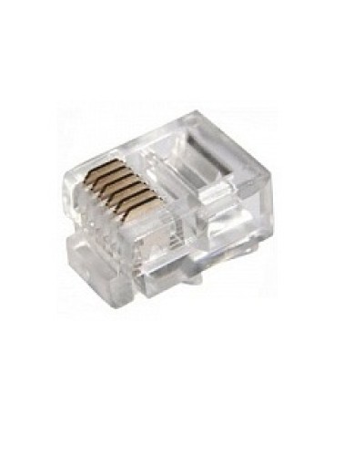 Джек телефонный 6P6C (100шт/уп) REXANT 05-1013 в Северске Коннекторы Pintop.ru
