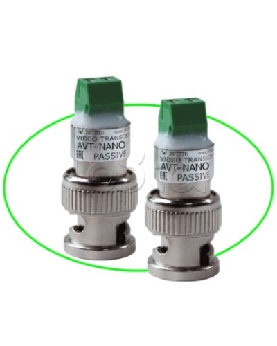 Комплект пассивных приемопередатчиков ИНФОТЕХ AVT-Nano Passive XL в Северске Видеоусилители, Модуляторы, Делители Pintop.ru