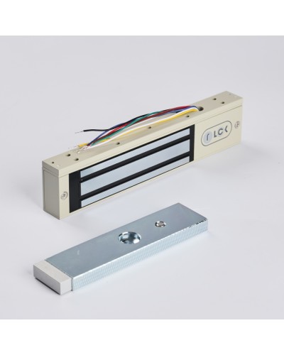 R-Lock RL-EM180-0SG - Электромагнитный замкок, 180кг, DC12/24B, цвет серый, RAL7032 (галечный серый), два датчика втроены в корпус замка: датчик Холла и магнито-контактный датчик в Северске Электромагнитные замки Pintop.ru