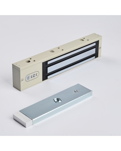 R-Lock RL-EM280-LSG - Электромагнитный замкок, 280кг, DC12/24B, цвет серый, RAL7032 (галечный серый), два датчика втроены в корпус замка: датчик Холла и магнито-контактный датчик в Северске Электромагнитные замки Pintop.ru