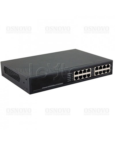 PoE-инжектор Gigabit Ethernet на 8 портов OSNOVO Midspan-8/150RG в Северске Блоки питания для кожухов и камер Pintop.ru