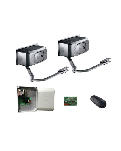 Комплект автоматики для двухстворчатых распашных ворот Came F1000 KIT на основе привода F1000 (блок управления ZF1N, радиоуправление) в Северске Автоматизация ворот Pintop.ru