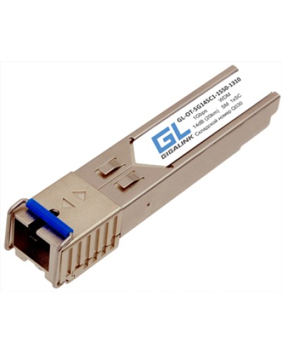 Модуль SFP Gigalink GL-OT-SG14SC1-1550-1310-I-D в Северске Модули SFP/XFP/GBIC Pintop.ru