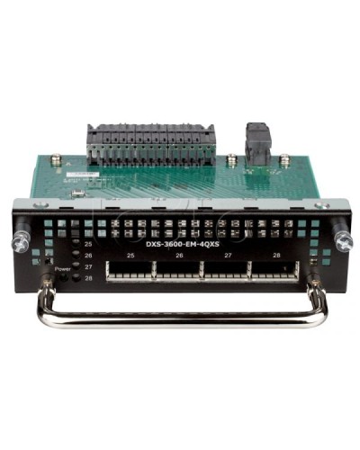 Модуль расширения с 4 портами 40G QSFP+ D-Link DXS-3600-EM-4QXS/A1A в Северске Маршрутизаторы, Роутеры и Точки Доступа Pintop.ru