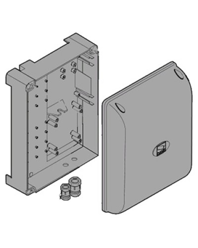 Корпус блока управления G2080 G2081 Came 119RIR238 в Северске Запчасти для шлагбаумов и автоматики Pintop.ru