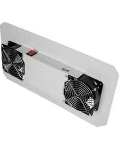 Блок вентиляторный TLK (TLK-FAN2-TERM-GY) для настенных шкафов серии TWC и TWA в Северске Вентиляторные модули Pintop.ru