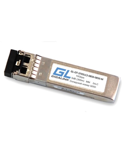 SFP+ модуль Gigalink GL-OT-ST05LC2-0850-0850-M в Северске Модули SFP/XFP/GBIC Pintop.ru