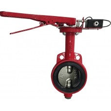 Затвор дисковый с электроприводом Спецавтоматика Зт 150/1,6(Р)-Ф.УЗ.1-"АМК-150" с устройством контроля положения