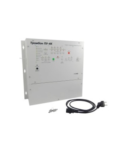 Прибор управления Тромбон ПУ-4К (200 Вт) в Северске 19 оборудование (рэковое/стоечное) Тромбон Pintop.ru