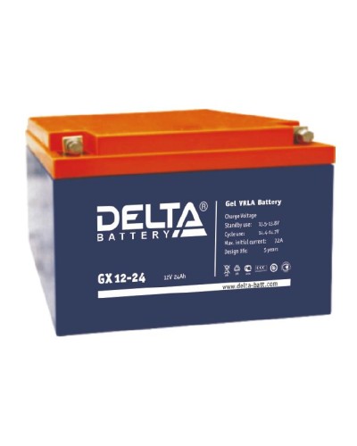 Аккумулятор свинцово-кислотный Delta GX 12-24 в Северске Электротехническое оборудование Pintop.ru