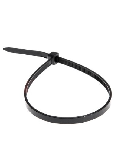 Хомут-стяжка нейлоновый 3х200 мм чёрный (100шт/уп) REXANT 07-0201-4 в Северске Стяжки-хомуты Pintop.ru