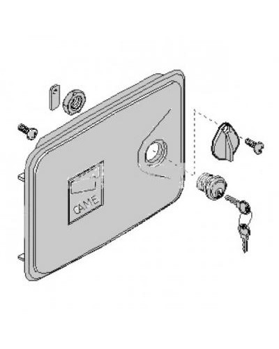 Дверца замка разблокировки FERNI Came 119RID136 в Северске Запчасти для шлагбаумов и автоматики Pintop.ru