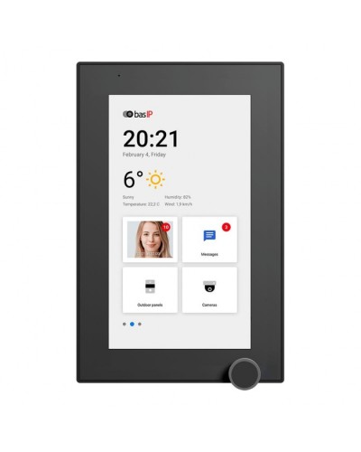 IP-видеодомофон BAS-IP AZ-07L BLACK в Северске Абонентские IP устройства Pintop.ru