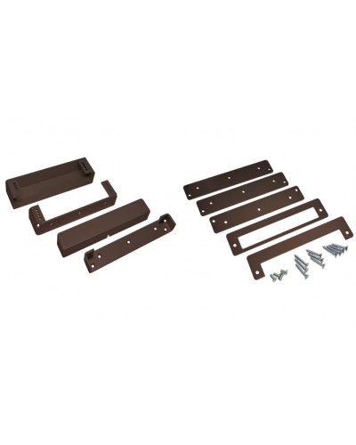 Комплект монтажный для замка ALM-700S с возможностью регулировки ALeko МК 700S-PS (коричневый) в Северске Дополнительное оборудование для СКУД Pintop.ru